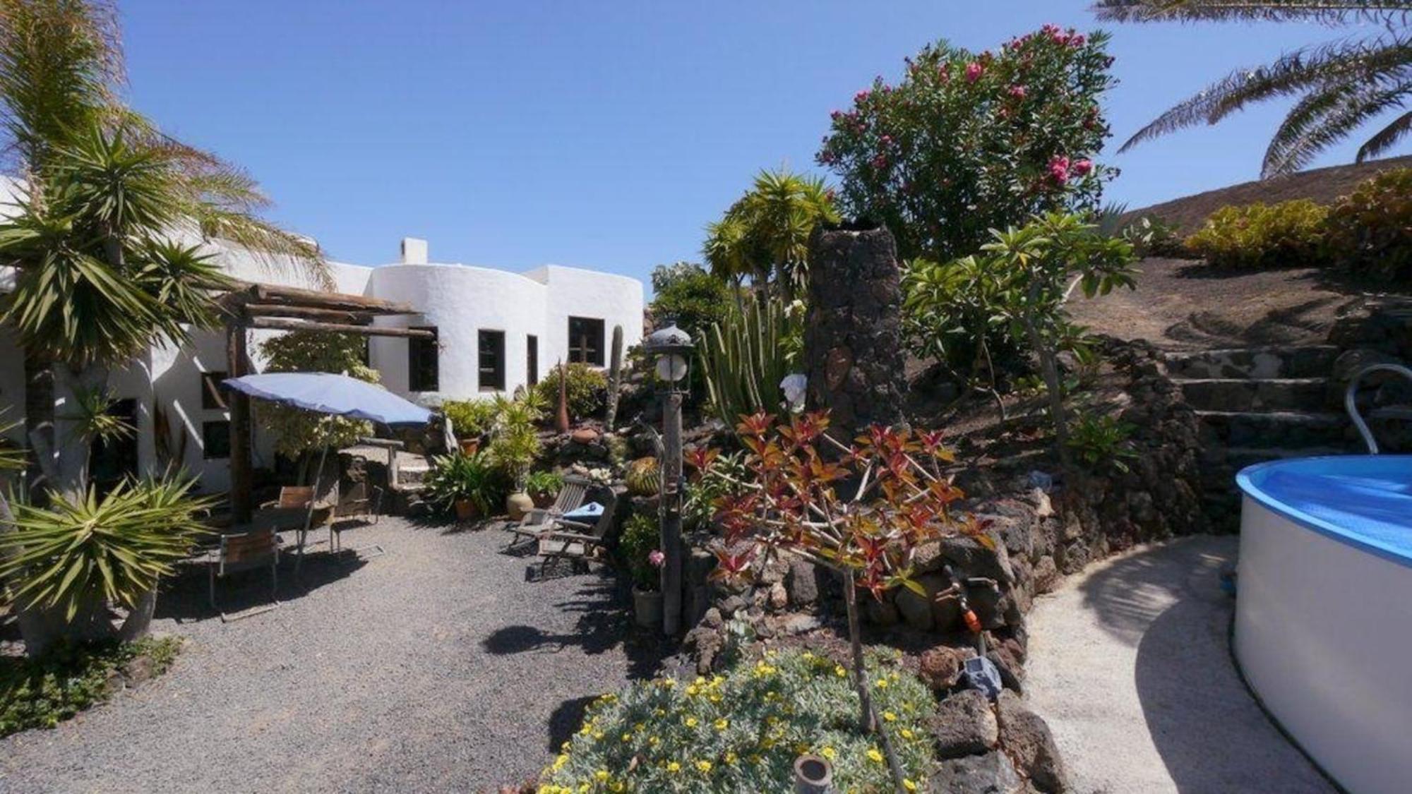 Ferienhaus In Guatiza Mit Gemeinsamem Pool Exterior foto